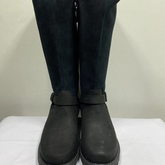 NEW EDDIE BAUER Women’s Magnolia Side-Zip Buckle Ankle Boots – Black Size US 8M - Picture 5 of 9